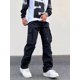 thumbnail image 4 of Pantalones Casual Con Cordones Funcionales De Moda Para Homb, 4 of 8