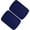 NAVY CUT OUT, variant on Replacement Lids fits Pyrex 9x13 C233 Easy Grab Glass Casserole Baking Dish Container with Cut-Out Handles, for 3-Quart Model C-233-PC (2-Pack, Red)