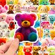 thumbnail image 4 of 50 pegatinas de recompensa de juguetes de peluche para niños, pegatinas de recompensa de dibujos animados lindos, pegatinas de oso de peluche lindo, 4 of 5