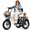 White, variant on Jasion JT18 Step-Thru Electric Tricycle for Adults, 500W 3 Wheel Electric Bike with Front & Rear Baskets, 48V 13Ah Battery, 55-Mile Range, 18" Fat Tires, Black