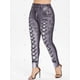 thumbnail image 4 of Leggings impresos en 3D de talla grande Rosegal Suéteres Cárdigans, 4 of 5
