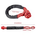thumbnail image 3 of Kenally Paquete de 2 cuerdas de grillete de fibra sintética para coche, protección térmica profesional portátil, accesorios de correa de Vehículos, repuestos y accesorios Mis Kenally VI016607-00, 3 of 6