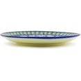 thumbnail image 3 of Polish Pottery 7½-inch Dessert Plate (Irish Spring Theme) Hand Painted in Boleslawiec, Poland + Certificate of Authenticity, 3 of 6