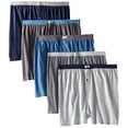 thumbnail image 2 of Fruit of The Loom Men's Big Soft Stretch-Knit Boxer (Pack of 5) (Assorted, XXX-Large 48-50" Waist), 2 of 2
