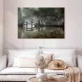 thumbnail image 2 of Elephant Stock Vietnamese Lake Stroll Wall Art - Horizontal Canvas Wall Art - Living Room Wall Decor - Places Canvas - Gray And Green Decor - 45" x 30", 2 of 8