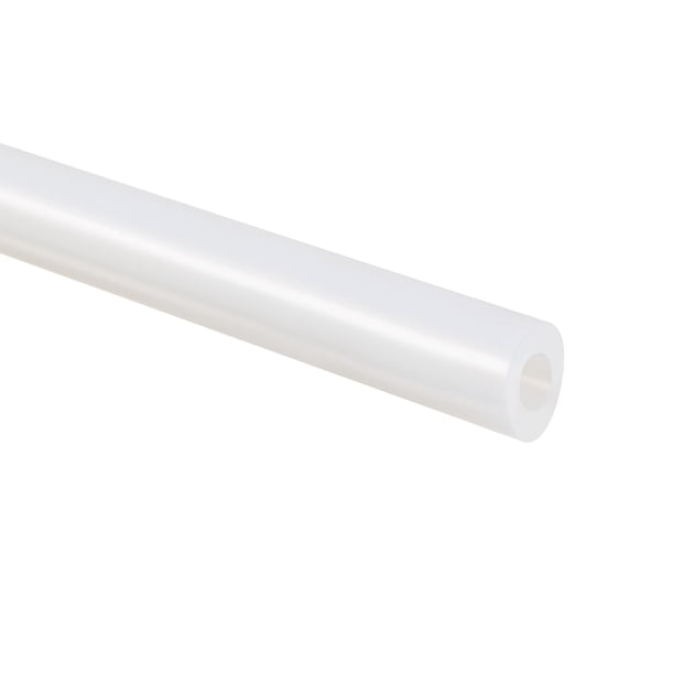 Tubo de silicona 8mm ID X 12mm OD 3.3' Manguera flexible de goma de silicona para agua y aire, translúcido para transferencia de bomba