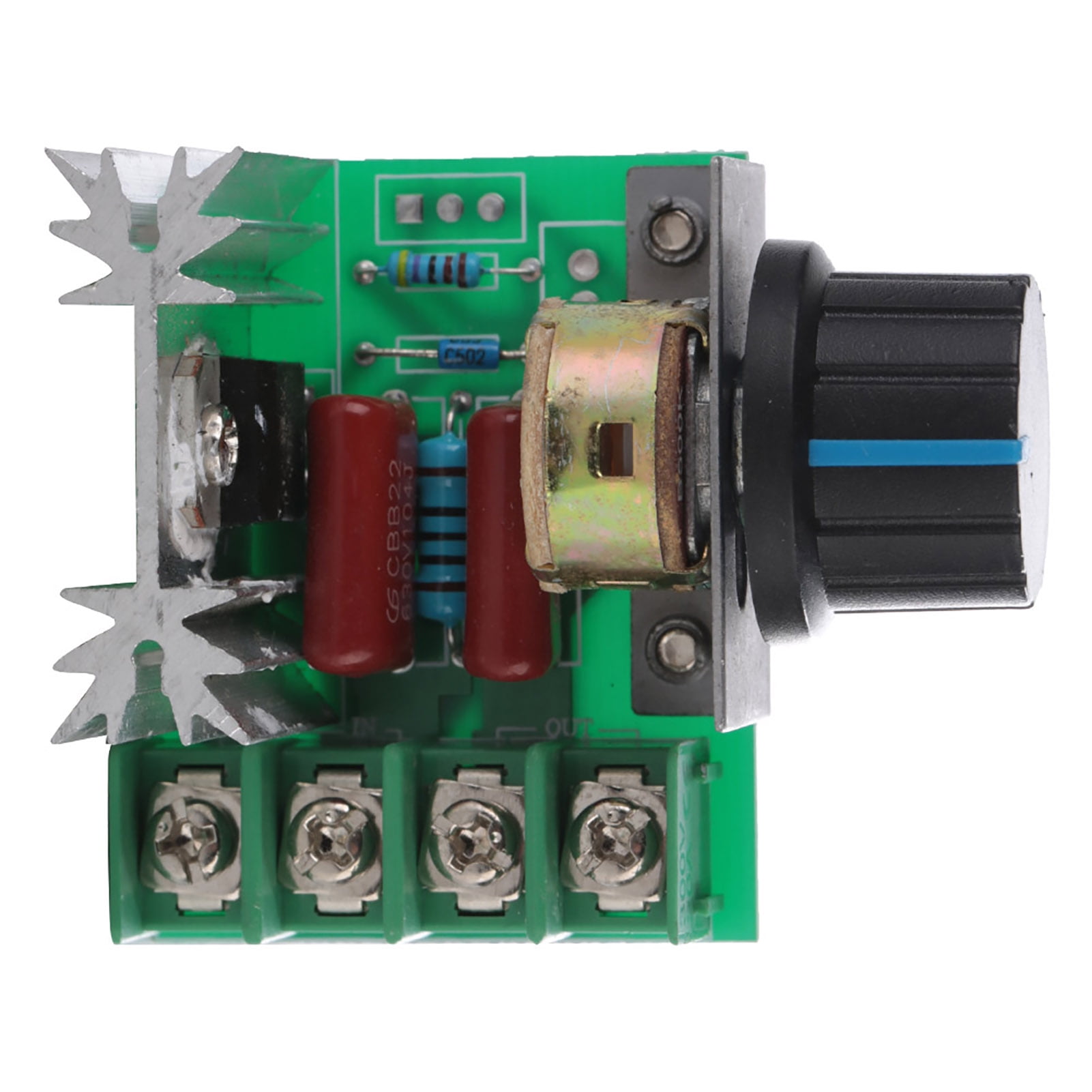 AC Motor Speed Controller Adjustment 50220V AC Current 25 A Thyristor