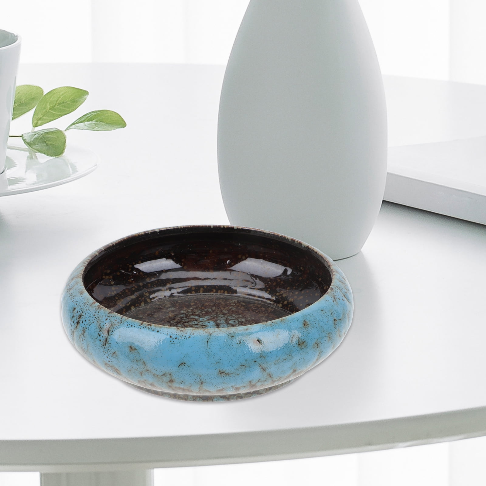 Raindrops Ceramic Flower Pot Retro Style Ceramic Flower Planter Gardening Flower Pot