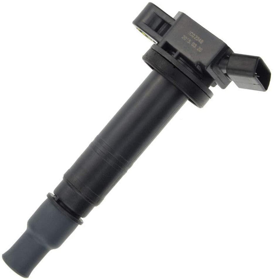A-Premium Ignition Coil Pack Compatible with Toyota Tacoma Camry Solara Matrix Highlander Tundra FJ Cruiser Corolla 4Runner Lexus Scion