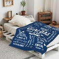 thumbnail image 5 of New Dad Gifts Blanket 60"x 50", First Time Dad Gifts, Dad to Be Gifts for 1st Time Dad, Expectant Dad Gifts, Dad Est 2025, Father to Be Gifts, Daddy to Be Gifts, Soon to Be Dad Gifts, 5 of 6