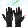 thumbnail image 3 of 2X Guantes de ciclismo Sharpla Protección solar negro 2 piezas, 3 of 8