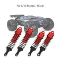 thumbnail image 4 of RC Car Shocks Struts Damper, Metal Aluminum Alloy Front / Rear RC Car Shock Damper, RC Truck For 1/10 RC Car Red, 4 of 8