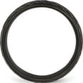 thumbnail image 2 of Titanium Brushed And Polished Hammered Black Ip-Plated 8mm Band (Size 7) Made In China tb385-7, 2 of 5