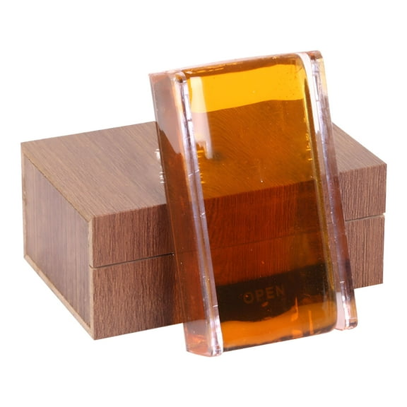 QAYOZ Violin Rosin - Transparent Natural Extract, Viola Cello, Light Low Dust Rosin for Instrument