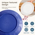 thumbnail image 3 of Homienly 40-Piece Wheat Straw Dinnerware Set, Service for 8, Round Plates, Bowls & Cups, Microwave & Dishwasher Safe, White, 3 of 8