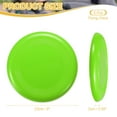 thumbnail image 2 of Uxcell Flying Disc, Plastic Flying Disk Flyer for Outdoor Sports Training Playing Lawn Game Green, 2 of 5