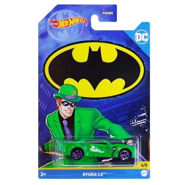 Hot Wheels Batman 2022 Batmobile Mix 4 Complete Set of 5 Diecast