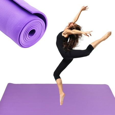 6mm Non-slip Yoga Mat Health Lose Weight Fitness Durable Thick Exercise