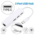 thumbnail image 2 of MesaSe USB-C Hub Portable High Speed Driver Free Type-C to USB 2.0/RJ45 Ethernet Card Docking Station for Computer, 2 of 8