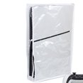 thumbnail image 1 of Console Dustproof Cover for PS5 Slim - Transparent PVC Protective Sleeve with Anti-Scratch Washable Design - Compatible with Both Disc and Digital Versions, 1 of 9