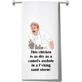 thumbnail image 1 of shiyou-Chef Ramsay Kitchen Towel Chef Ramsay Dish Towel Chef Ramsay Gifts Cooking TV Show Towel (This Chicken is kt CA), 1 of 4