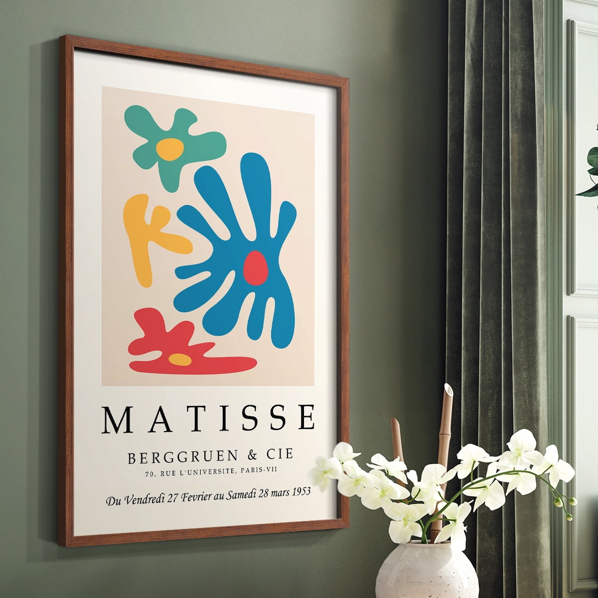 Matisse LXXIX Framed Print - Solid Wood
