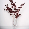 thumbnail image 6 of Efavormart 2 Branches - 42" Burgundy Carnation Flower Spray, Silk Flower Bouquet - Perfect for Table, Banquet, Wedding Ceremonies, Office, Events, Centerpieces, Chairs, Arches, Backdrops, 6 of 11