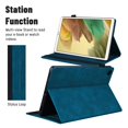 thumbnail image 5 of Dteck Case for Samsung Galaxy Tab A7 Lite 8.7 2021 Model (SM-T220/T225), Multiple Viewing Angles Stand Folio Cover with Pocket,Blue, 5 of 6