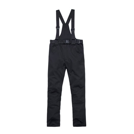 AherBiu Women s Snow Pants Ski Jumpsuits Waterproof Insulated Winter Snowboard Suspenders with Adjustable Strap
