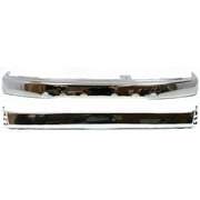 Front and Rear Bumper Chrome Sport Utility For Models includes Step Bumper Replacement for 1999-2000 Toyota 4Runner Base 4 Cyl 2.7L