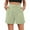 Green, variant on Women's Summer Shorts Dressy Casual High Waist Wide Leg Side Flowy Shorts with Pockets S-2XL