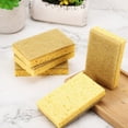 thumbnail image 4 of Gerich 10 Pack Biodegradable and Compostable Kitchen Sponge with Scrub,Cleaning Dishcloth,Yellow, 4 of 11