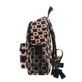 thumbnail image 4 of FORMRS School Backpack with Front Zippered Pocket 12" Elementary Student Travel Daypack, Checkered Stars Pattern, 4 of 6