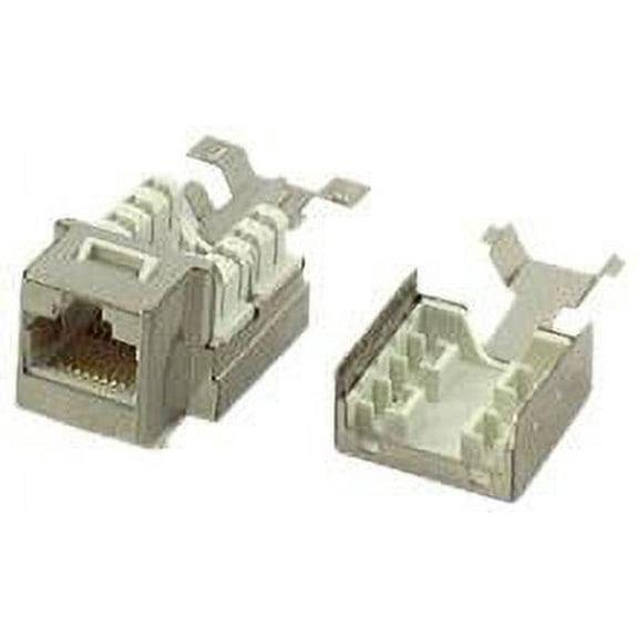 IEC RJ4508F-MT-SHL6 RJ4508 Female Keystone Connector Shielded Category 6