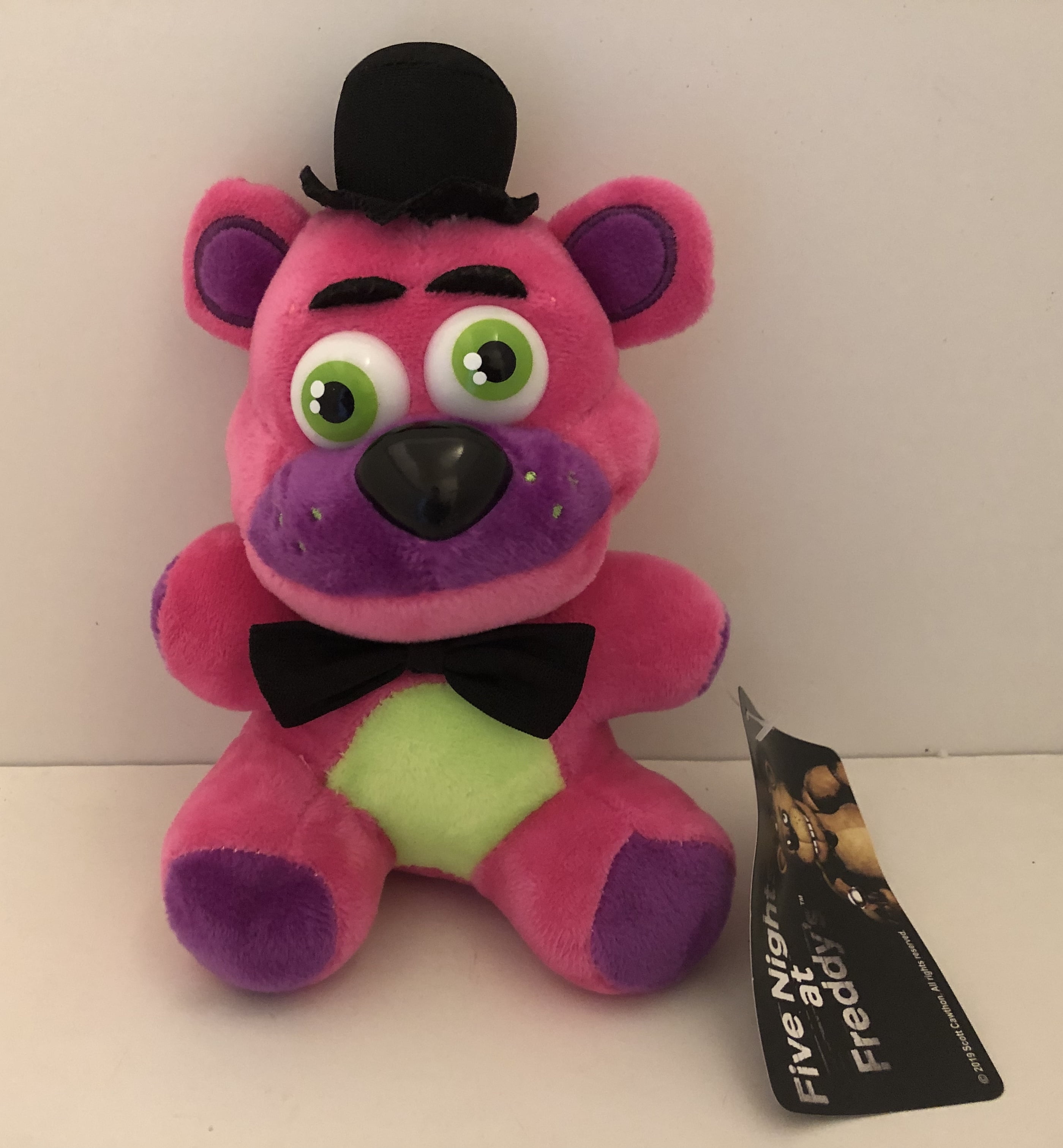 Five Nights at Freddy FNAF 10 Inch Neon Pink Foxy Stuffed Plush Toy