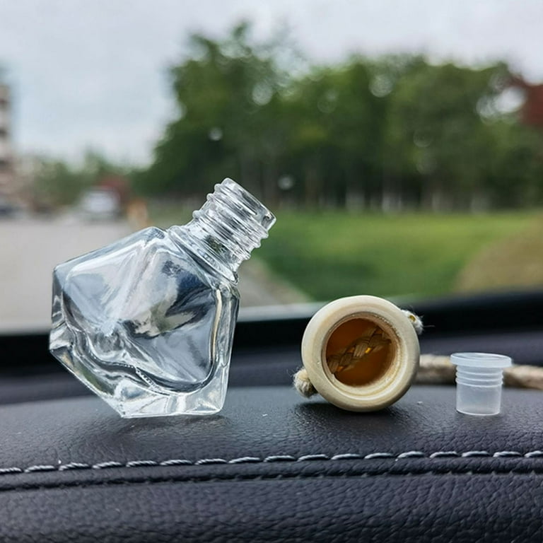 Raindrops Pcs Infusion Rhombus Bottle Pendant Hanging Perfume