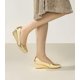 thumbnail image 5 of Tacón bajo plateado Wedges Ankis para mujer, cómodo tacón de 5 cm, 5 of 6
