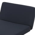 thumbnail image 4 of Noble House 19.25" x 21.75" Blue Rectangle Chair Outdoor Seating Cushion, 4 of 6