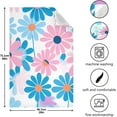 thumbnail image 3 of Dreamtimes Pink Blue Flowers Kitchen Towel, Dish Towels Quick Drying Tea Towels Absorbent Hand Towels for Kitchen Sink Dinner Table 28 x 18 Inches, Set of 4, 3 of 7