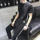 thumbnail image 2 of Camiseta Hombre Pantalones Grises Conjuntos Gimnasio Deportes Trajes Ropa Deportiva Chándal Ropa Original Hombre Sin Logo Mejores Marcas Ajuste Regular Casual, 2 of 5