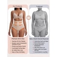 thumbnail image 4 of DARING DIVA Women's Briefs Tummy Control Shaping Underwear S Beige, 4 of 7