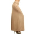 thumbnail image 2 of Women's Chic and Comfortable High-Waisted Maxi Skirt, 2 of 3