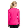 thumbnail image 2 of Long Sleeve PosiCharge Competitor VNeck Tee, 2 of 2