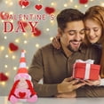thumbnail image 4 of Lunxisen 3 Pcs Valentines Day Decorations Stuffed Love Plush Table Decoration for Valentine Wedding Tabletop Centerpiece, 4 of 8