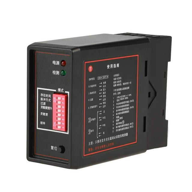 Detector de Bucle de Vehículo PD132 Inductivo de un Canal para Estacionamiento del Automóvil