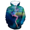 thumbnail image 3 of Sudadera con capucha de rana arbórea linda para hombres y niños, sudadera con capucha de gran tamaño con gráficos de animales impresos en 3D, sudadera con capucha de manga larga, ropa de calle, 3 of 5