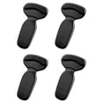thumbnail image 2 of Heel Grips for Loose Shoes – Soft Anti-Slip Heel Pads Insert Liners to Prevent Slippage & Blisters, Slim Comfortable Fit for Sneakers Flats Boots, Unisex (Black-2pair), 2 of 6