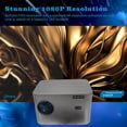 thumbnail image 3 of Methold Proyector Android 0 HY350 con foco eléctrico para cine en casa Android 11.0 HD 1080P WiFi6 4K Sistemas de cine en casa, 3 of 5