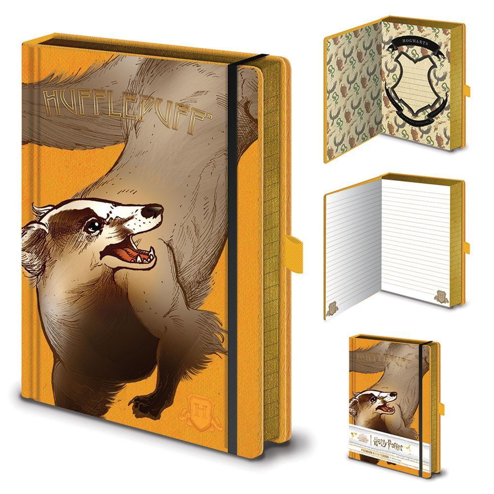 Harry Potter Hufflepuff Premium A5 Notebook