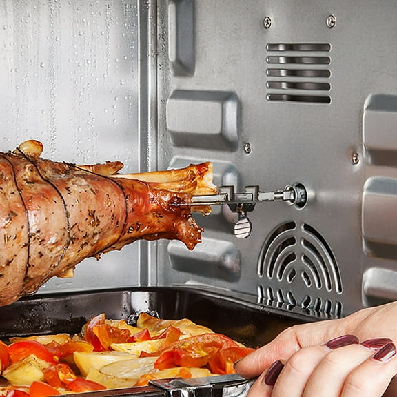 MLINS 10 Pcs Stainless Steel Screws Portable Rotisserie Skewer Screws For Air Fryer And Oven Reusable Bbq Metal Screws Reliable Kitchen Accessories